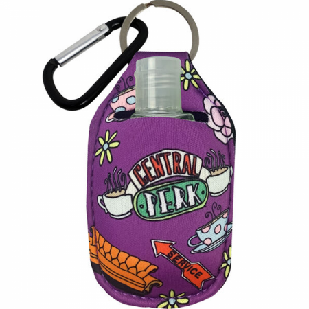 Friends Central Perk Quick Clip Hand Sanitizer Cover